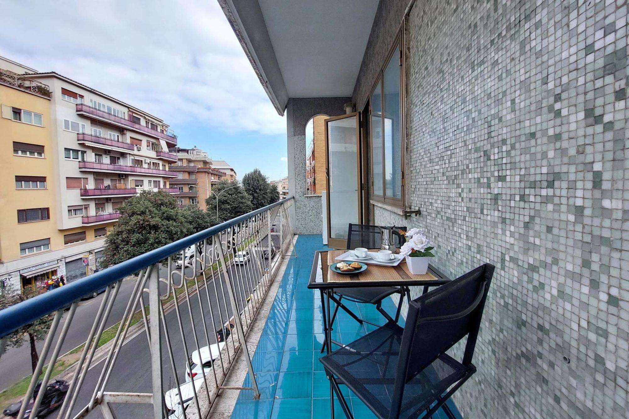 4Bnb - Cozy Albornoz Flat 罗马 外观 照片